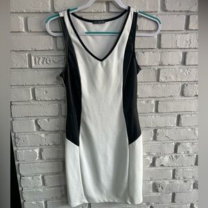 Soprano White and Black Dress